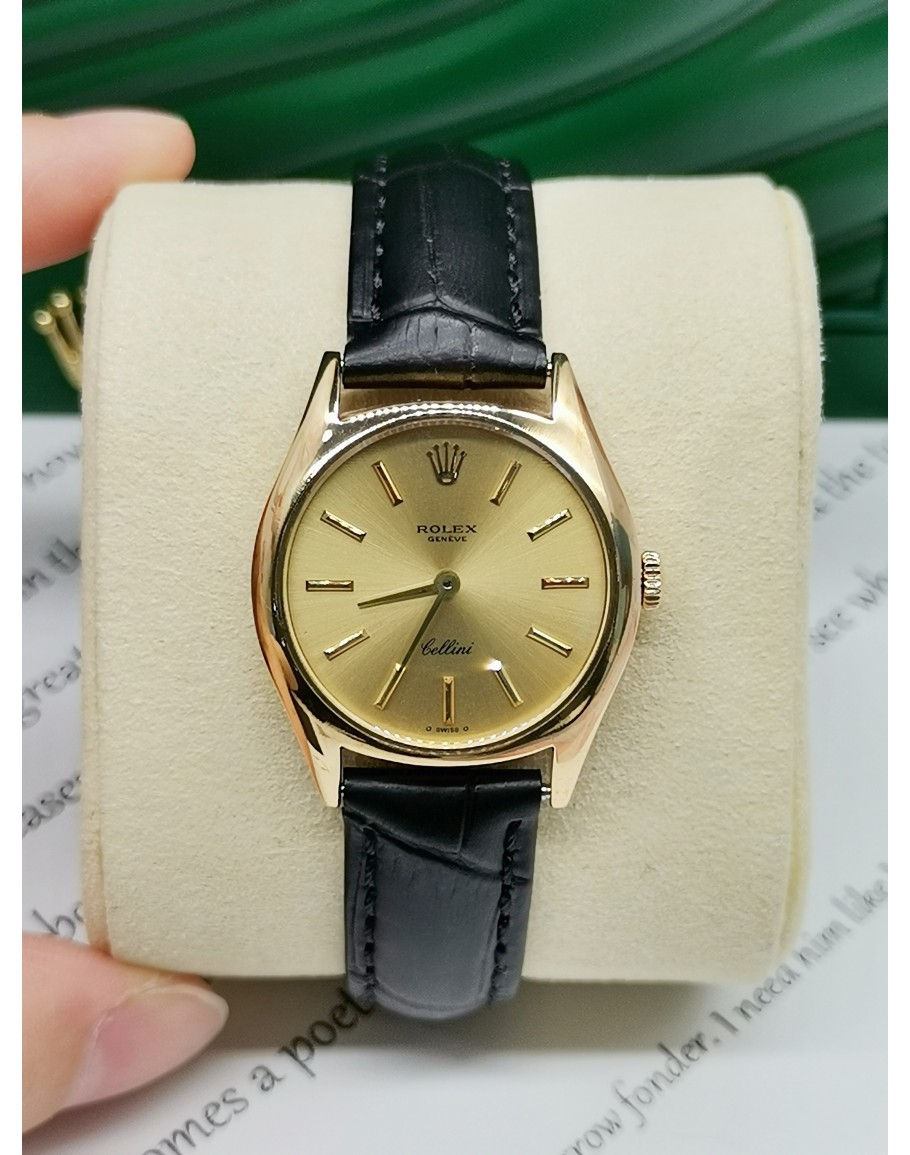 Rolex cellini yellow online gold